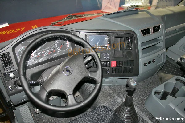 SHACMAN Delong X3000 Composite Edition 430hp 6X4(10 wheels) Tractor Truck Cab (3) | 86Trucks