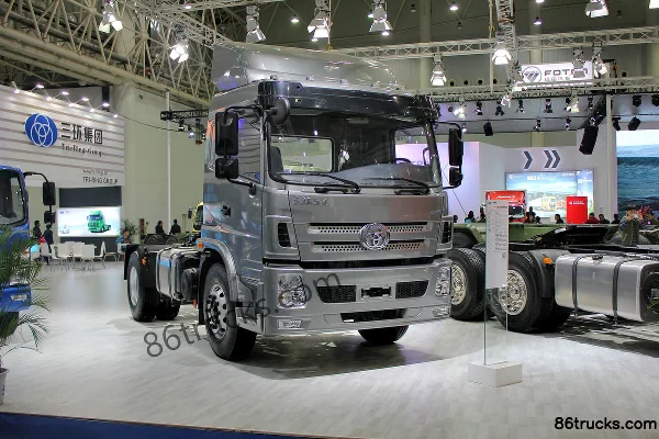 Sanhuan Shitong Haolong camion lourd 290 ch 4X2(6 roues) tracteur routier portuaire Extérieur