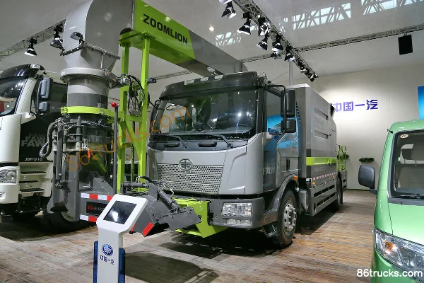 FAW Jiefang J6L 220 hp 4X2(6 wheels) Snow Removal Truck Exterior (3) | 86Trucks