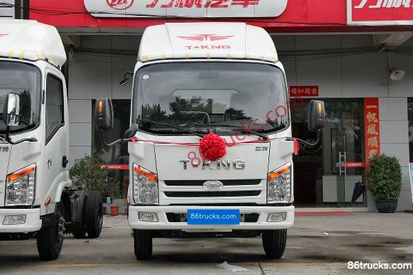 Tangjun Ouling Série T1 82 ch 4X2(6 roues) Châssis de camion léger à cabine simple 3,7 m Extérieur (2) | 86Trucks