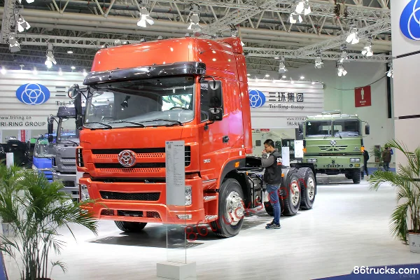 Sanhuan Shitong Yulong Heavy Truck Standard Load Edition 430hp 6X4(10 wheels) Tractor Truck Exterior (3) | 86Trucks