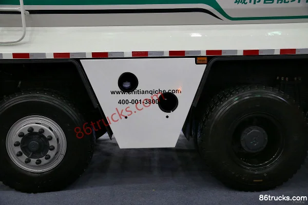 Union Truck U340 340 ch 8X4(12 roues) camion benne (empattement court) (camion à gravats urbain) Châssis (2) | 86Trucks