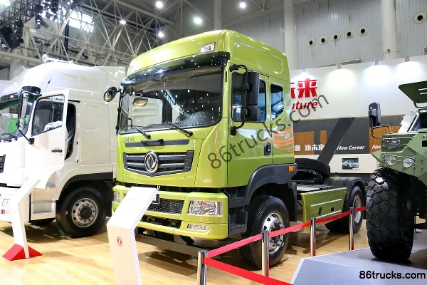 Dongfeng Teshang Medium Truck 160hp 4X2(6 wheels) Tractor Truck (EQ4160VF) Exterior (2) | 86Trucks