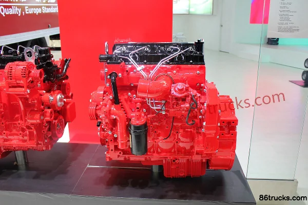 Foton ISF3.8s5168 168 hp 3.8L China V Diesel Engine Exterior (2) | 86Trucks
