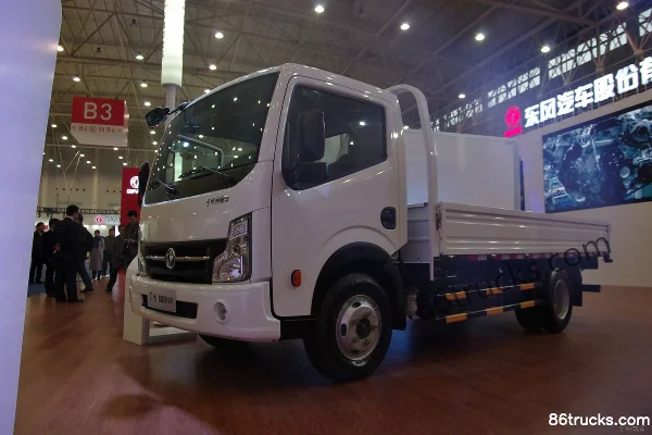 Dongfeng Kaipute N300 115 ch 4X2(6 roues) 4.17 m camion léger plateau à ridelles cabine simple Extérieur (3) | 86Trucks