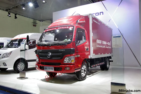 Foton Aumark S1 156 ch 4X2(6 roues) fourgon 4,14 m monoplace Extérieur (3) | 86Trucks