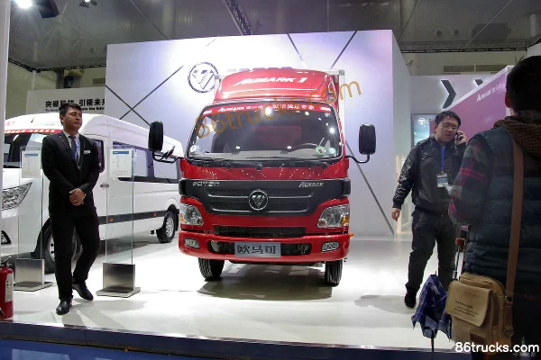 Foton Aumark S1 156 ch 4X2(6 roues) fourgon 4,14 m monoplace Extérieur (2) | 86Trucks