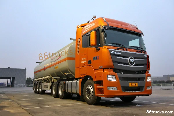 Foton AumanGTL 6 Series Heavy Truck Super Power 430 hp 6X4(10 wheels) Tractor Truck (Hazmat Transport) Exterior (2) | 86Trucks