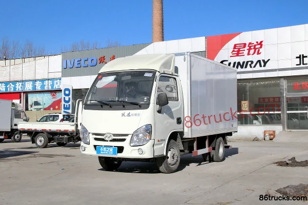 Yuejin Xiaofuxing S50Q 1.3L 87 hp 4X2(6 wheels) Gasoline 3.02m Single Row Van Mini Truck Exterior (3) | 86Trucks
