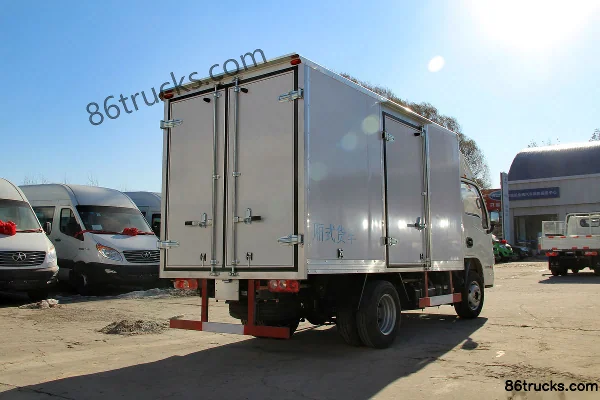 Yuejin Xiaofuxing S50Q 1.3L 87 hp 4X2(6 wheels) Gasoline 3.02m Single Row Van Mini Truck Body (3) | 86Trucks