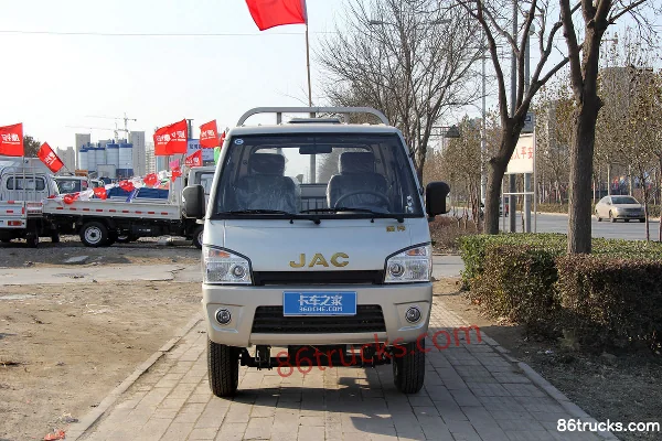 JAC Kangling X3 60 hp 4X2(6 wheels) 3.3m Single Row Flatbed Mini Truck (Rated Load: 0.745 tons) Exterior (2) | 86Trucks