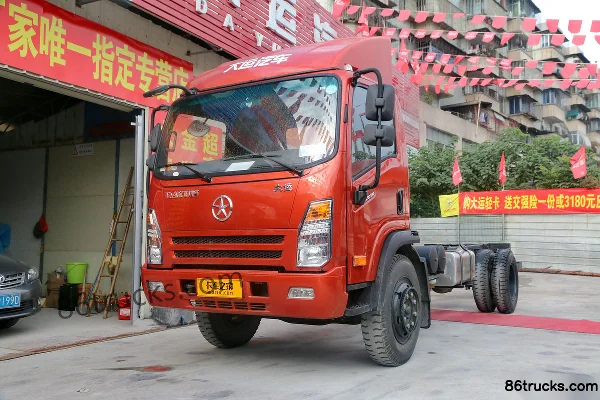 Dayun Aopuli 137 hp 4X2(6 wheels) 3.28m semi-sleeper van light truck Exterior (3) | 86Trucks