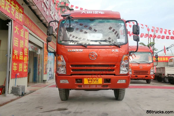 Dayun Aopuli 137 hp 4X2(6 wheels) 3.28m semi-sleeper van light truck Exterior (2) | 86Trucks