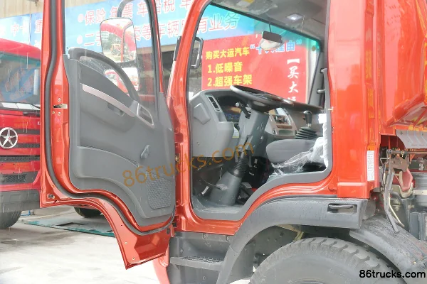 Dayun Aopuli 137 hp 4X2(6 wheels) 3.28m semi-sleeper van light truck Cab (3) | 86Trucks