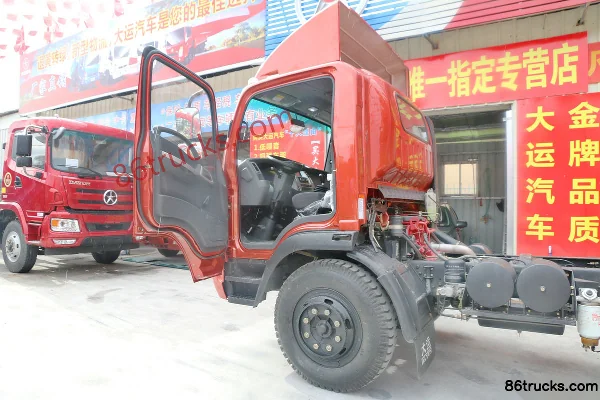 Dayun Aopuli 137 hp 4X2(6 wheels) 3.28m semi-sleeper van light truck Cab (1) | 86Trucks