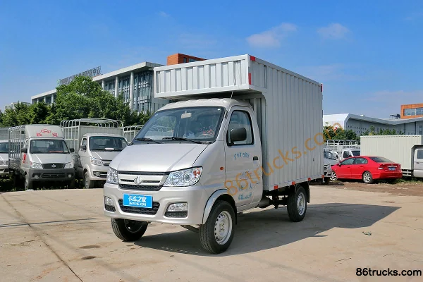 Changan Kuayue Xinbao MINI 1.2L 88hp 4X2(6 wheels) Gasoline/CNG 3.035m Single Row Van Mini Truck Exterior (3) | 86Trucks
