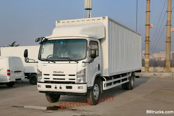 Qingling Isuzu 700P series medium truck composite version 189 hp 4X2(6 wheels) 7m van cargo truck Exterior (3) | 86Trucks