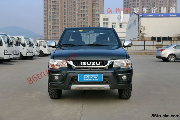 Qingling Isuzu T17 2021 3.0T Diesel 142 hp 2WD Standard Wheelbase Double Row Pickup Cab (2) | 86Trucks