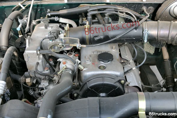 Qingling Isuzu T17 2021 3.0T Diesel 142 hp 2WD Standard Wheelbase Double Row Pickup Body (5) | 86Trucks