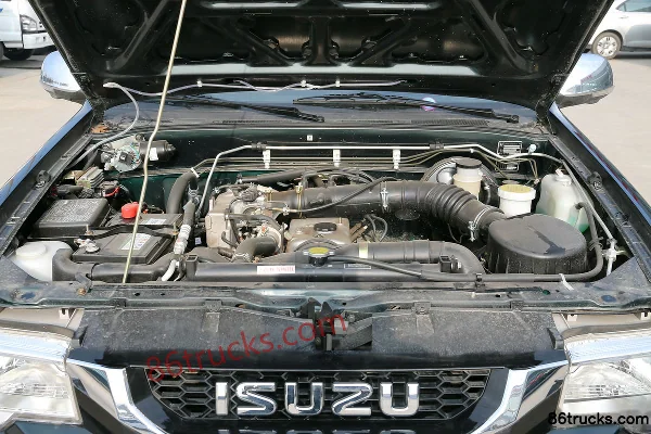 Qingling Isuzu T17 2021 3.0T Diesel 142 hp 2WD Standard Wheelbase Double Row Pickup Body (3) | 86Trucks