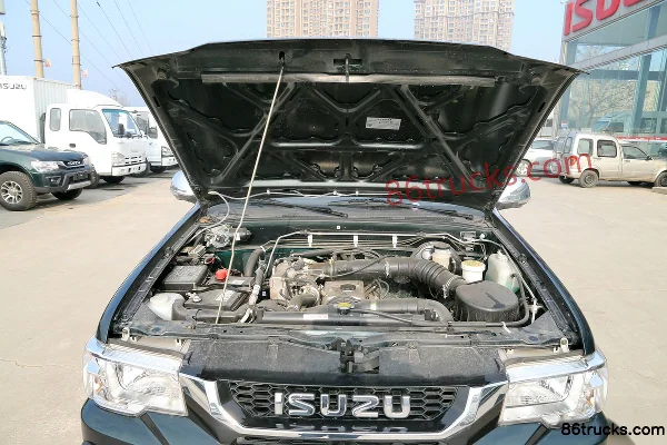 Qingling Isuzu T17 2021 3.0T Diesel 142 hp 2WD Standard Wheelbase Double Row Pickup Body (1) | 86Trucks
