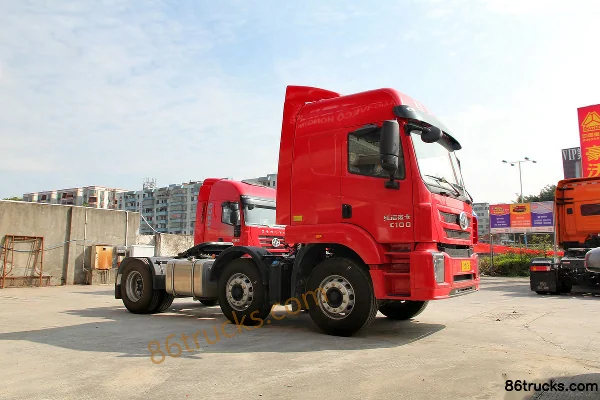 SAIC Hongyan Jieka C500 Heavy Truck Standard Load Version 350 hp 6X2(8 wheels) Tractor Truck Exterior