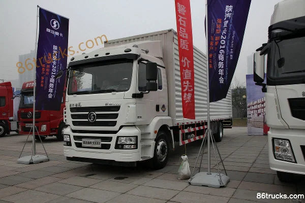 SHACMAN Delong New M3000 Lightweight Version 270hp 4X2(6 wheels) 9.8m Van Cargo Truck Exterior (3) | 86Trucks