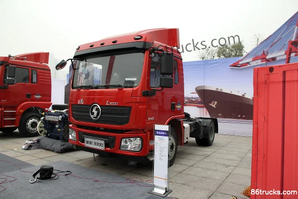 SHACMAN Delong L3000 Empty Container Version 185hp 4X2(6 wheels) Tractor Truck Exterior (3) | 86Trucks