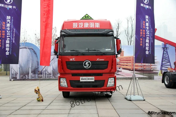 SHACMAN Cummins Delong New X3000 version légère 420 ch 6X4(10 roues) tracteur routier pour matières dangereuses Extérieur (2) | 86Trucks