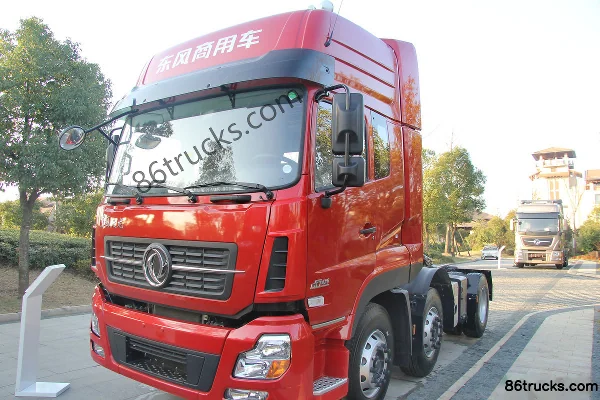 Dongfeng Commercial Vehicle Tianlong Heavy Truck 420 hp 6X2(8 wheels) Semi-trailer Tractor Truck Exterior (2) | 86Trucks