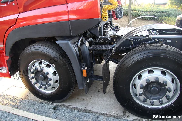 Dongfeng Commercial Vehicle Tianlong Heavy Truck 420 hp 6X2(8 wheels) Semi-trailer Tractor Truck Chassis (3) | 86Trucks