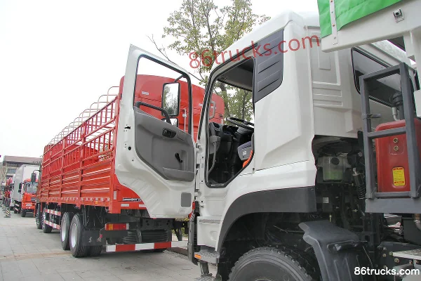 Dongfeng Commercial Vehicle Tianlong KC Heavy Truck 350 hp 6X4(10 wheels) 5.6m Dump Truck (Construction Truck) Cab (1) | 86Trucks