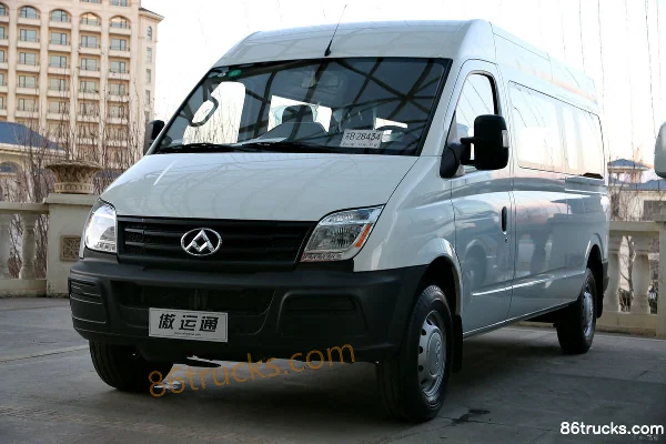 SAIC MAXUS V80 modèle 2015, 136 ch, version manuelle Aoyuntong, fourgon fermé toit haut empattement long (China V) Extérieur (3) | 86Trucks
