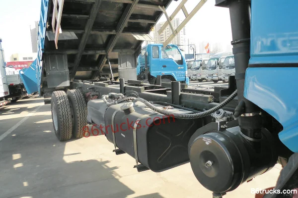 JAC Kangling Dingli 160 hp 4X2(6 wheels) 6.5m dump truck Chassis (2) | 86Trucks