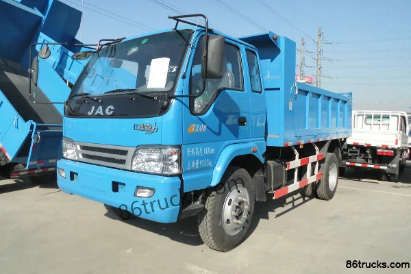 JAC Kangling Dingli 120 hp 4X2(6 wheels) 4m dump truck Exterior (2) | 86Trucks