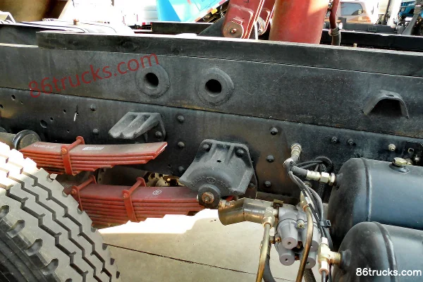 JAC Kangling Dingli 120 hp 4X2(6 wheels) 4m dump truck Chassis (2) | 86Trucks
