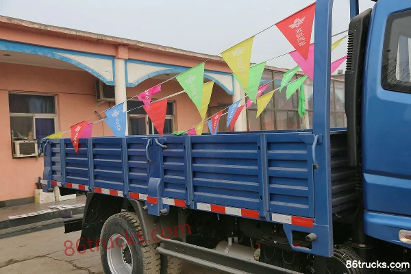 Feidi X3 série 130 ch 4X2(6 roues) camion benne 3,85 m Carrosserie (1) | 86Trucks
