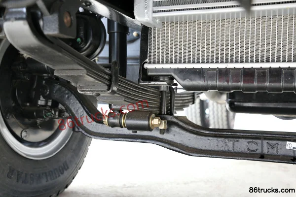 Feidi X3 série 130 ch 4X2(6 roues) camion benne 4,2 m (8 vitesses) Châssis (2) | 86Trucks
