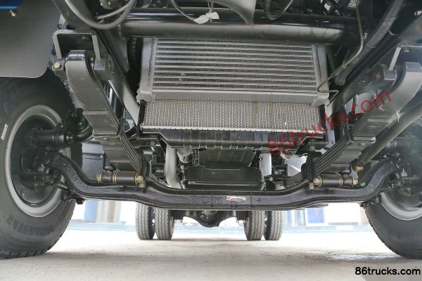 Feidi X3 série 130 ch 4X2(6 roues) camion benne 4,2 m (8 vitesses) Châssis (1) | 86Trucks