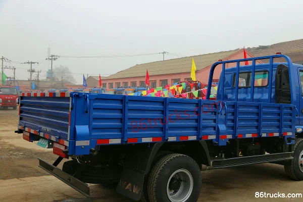 Feidi X3 série 130 ch 4X2(6 roues) camion benne 4,2 m (8 vitesses) Carrosserie (3) | 86Trucks