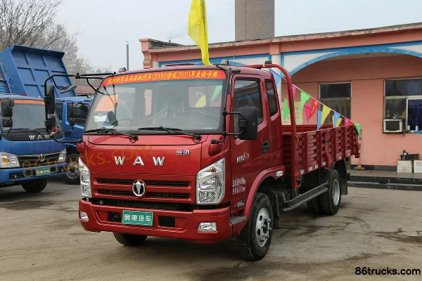 Feidi A3 série 130 ch 4X2(6 roues) camion plateau léger 3,8 m cabine avec couchette Extérieur (3) | 86Trucks