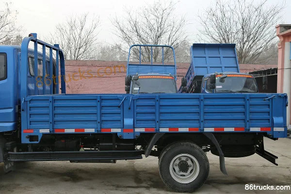 Feidi D3 Series 130 hp 4X2(6 wheels) 3.85m Flatbed Light Truck with Day Cab Body (2) | 86Trucks