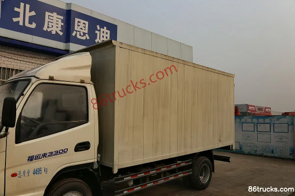 Kama Fuyunlai 87 hp 4X2(6 wheels) 4.2m Single-row Van Light Truck Body (1) | 86Trucks