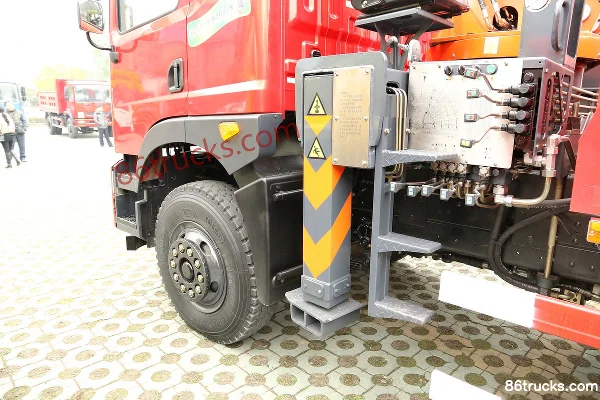 Dongfeng Yulong 180 hp 4X2(6 wheels) Truck-mounted Crane (EQ5168JSQZM) Body (2) | 86Trucks