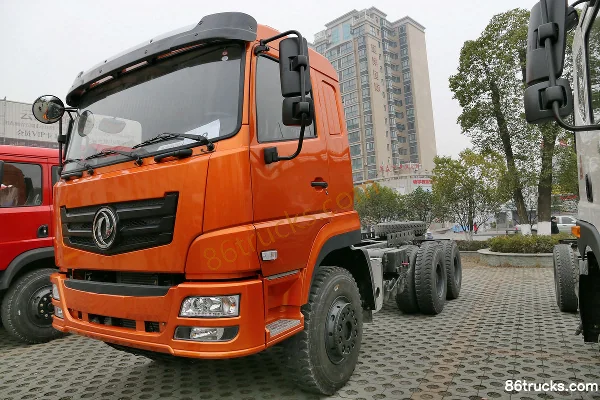 Dongfeng Yulong 340 hp 6X4(10 wheels) 5.2m Dump Truck Chassis (EQ3258GLJ1) Exterior (3) | 86Trucks