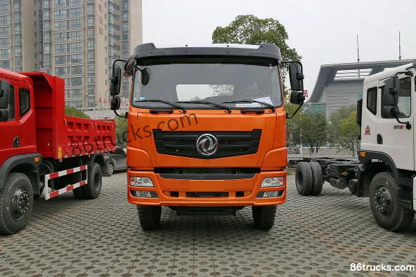 Dongfeng Yulong 340 hp 6X4(10 wheels) 5.2m Dump Truck Chassis (EQ3258GLJ1) Exterior (2) | 86Trucks