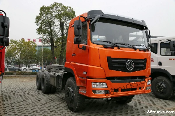 Dongfeng Yulong 340 hp 6X4(10 wheels) 5.2m Dump Truck Chassis (EQ3258GLJ1) Exterior