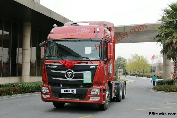Foton Auman GTL 6 Series Heavy Truck Super Power Edition 430 hp 6X4(10 wheels) Tractor Truck (Ratio: 3.083) Exterior (3) | 86Trucks