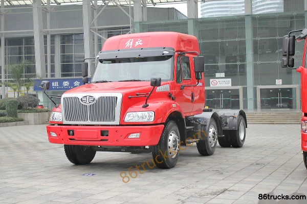FAW Liute Anjie(L5R) Heavy Truck 350hp 6X2(8 wheels) Cabover Tractor Truck Exterior (3) | 86Trucks