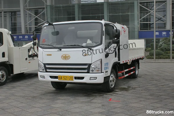 FAW Jiefang Hu VH 68hp 4X2(6 wheels) Electric Barrel Garbage Truck (Yuanda Brand) Exterior (3) | 86Trucks